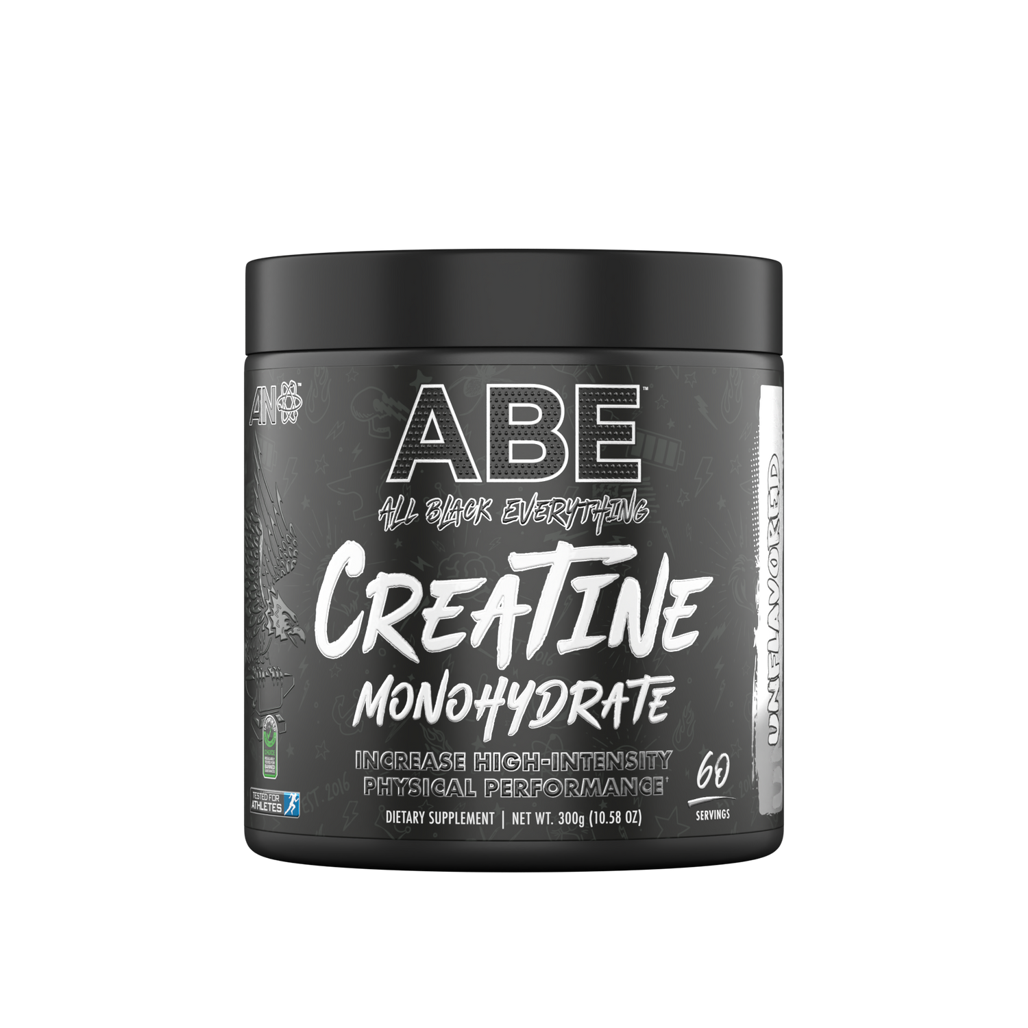Unflavored Creatine Monohydrate 300g (60 servings)